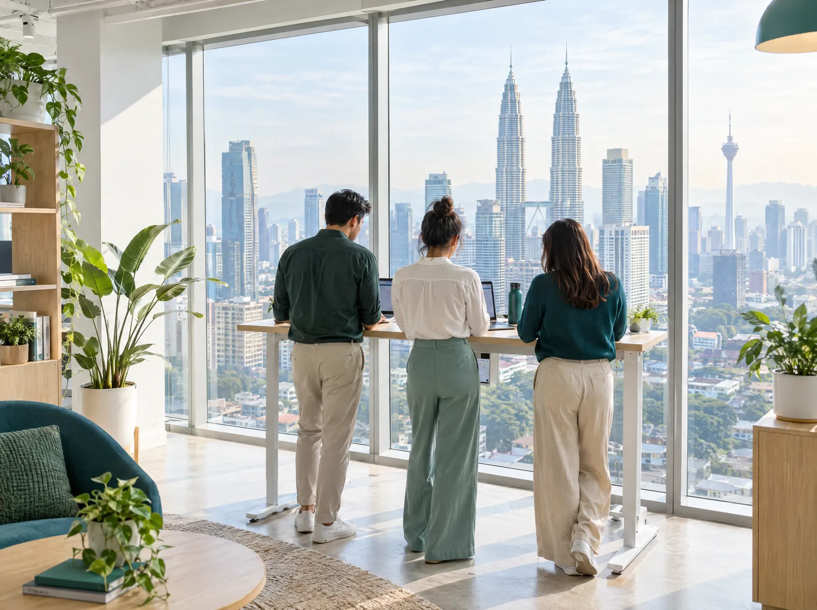 Ighna team in Kuala Lumpur