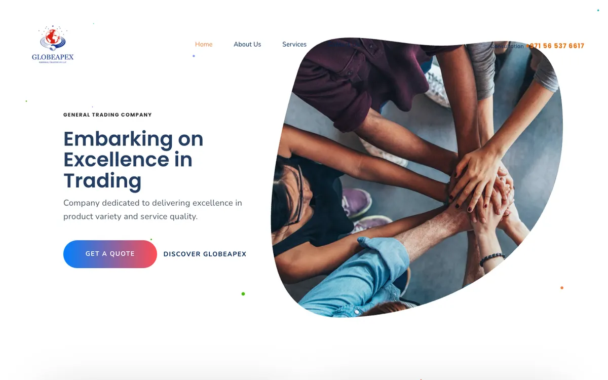 GlobeApex website