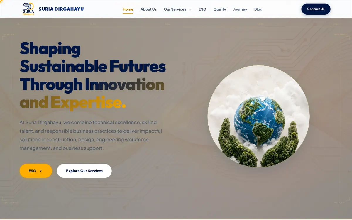 Suria Dirgahayu website