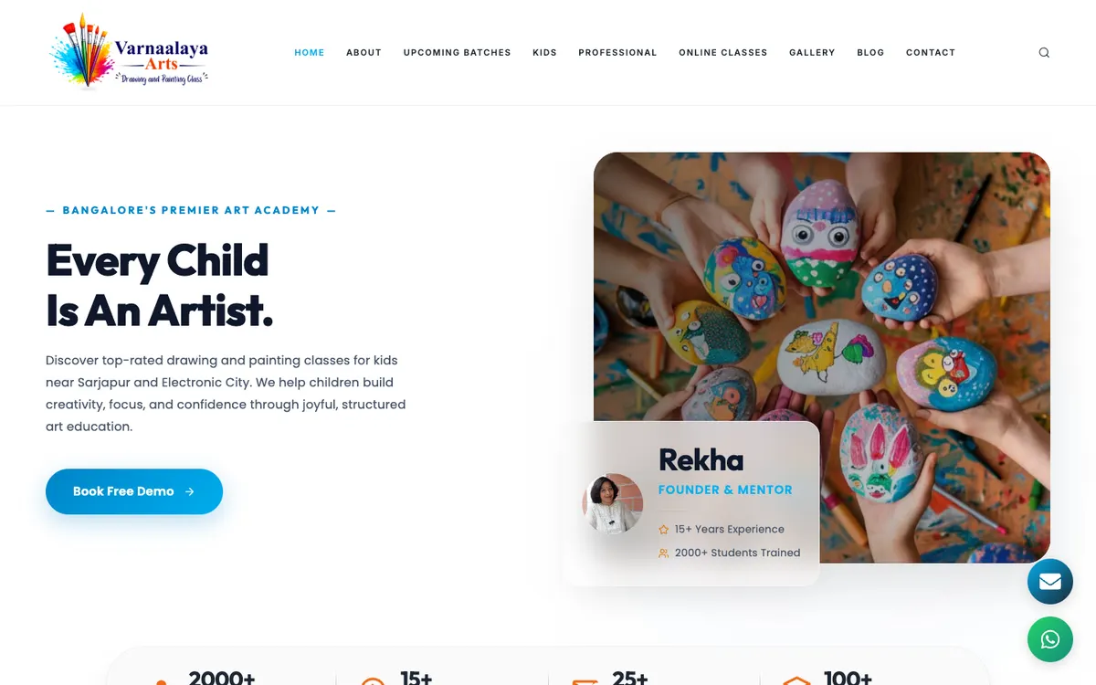 Varnaalaya Arts website